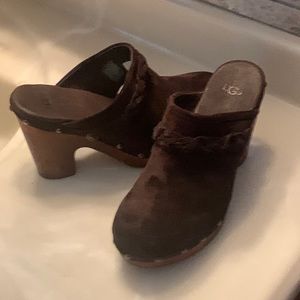 Ugg slip on mules size 8